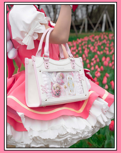 Japanese Style PU Leather Ita Bag