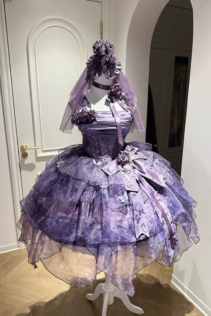 Wisteria Butterfly Lolita JSK Dress