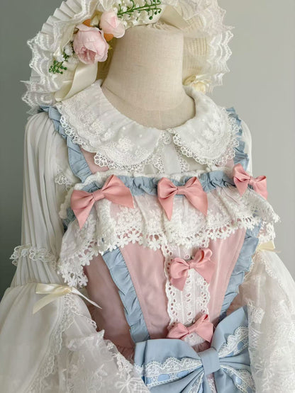 Lolita  Doll Aesthetic Hime Sleeve Blouse LE1039