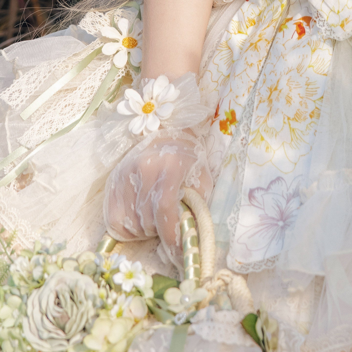 Little Daisy Lolita Elegant Classic OP Dress