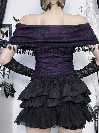 Gothic Halloween Duchess Outfit LG1042