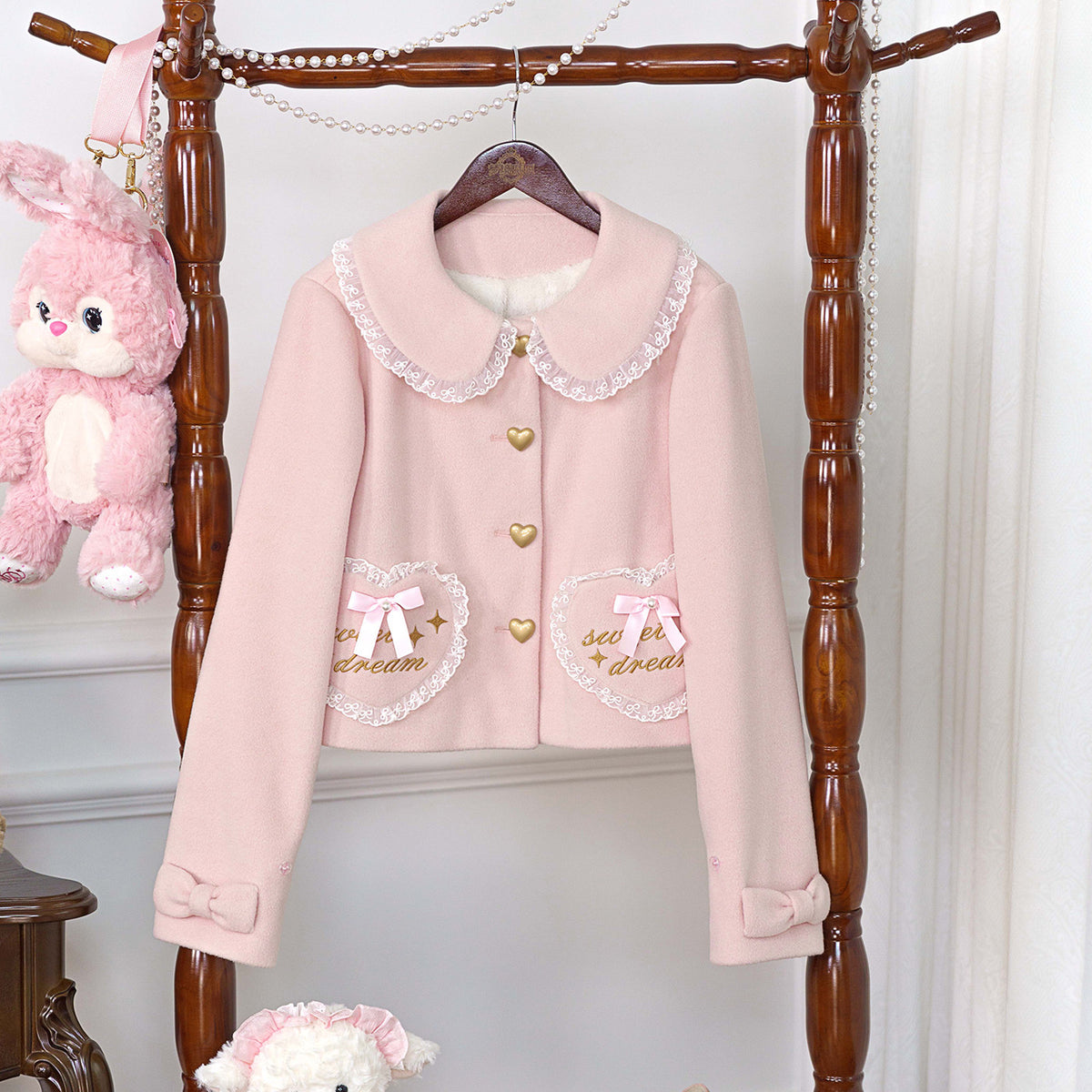 Milk Puff Dream Whisper Lolita Vintage Versatile Coat