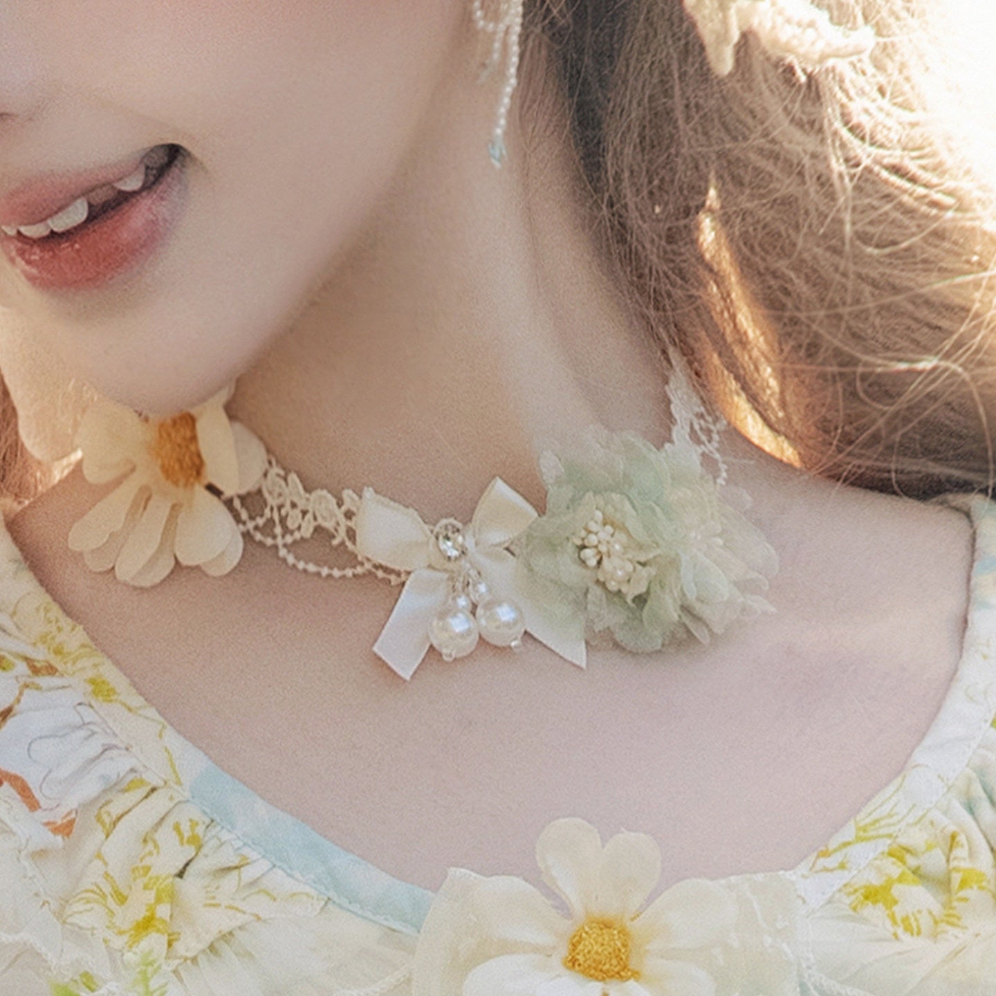 Little Daisy Lolita Elegant Classic OP Dress