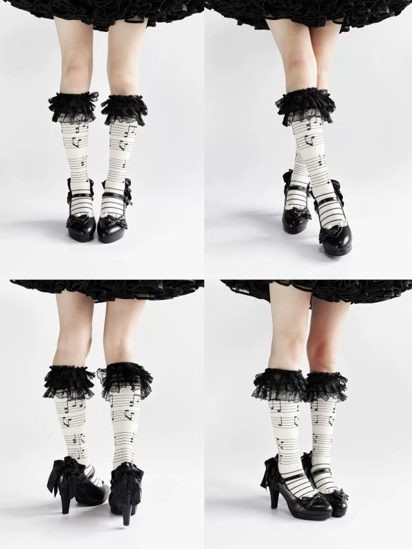 Doll Bride Lolita Classic Elegant Almond Toe High Heels