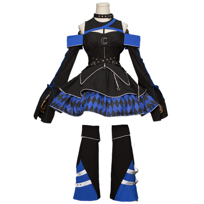 Lolita Reflective Goth Magical Girl Deluxe Full Set LG1056