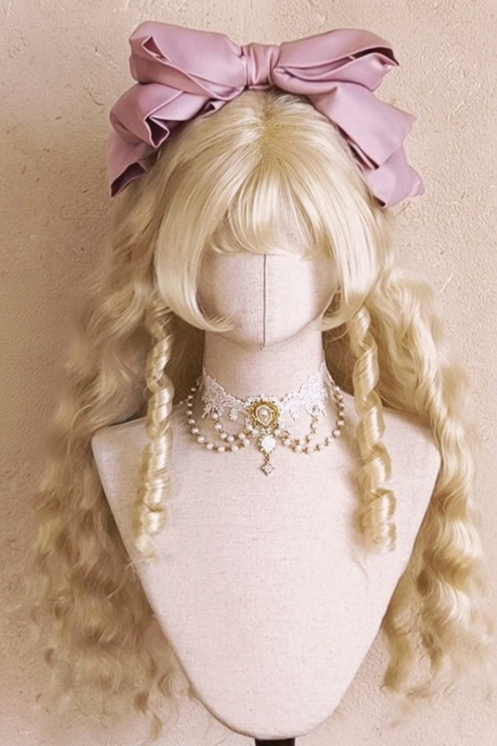 Fallen Heroine Lolita Finger Wave Instant Noodle Curly Wig