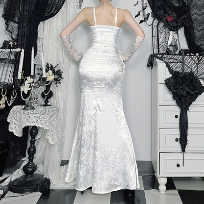 Lolita Pearl fishtail long dress LG1012
