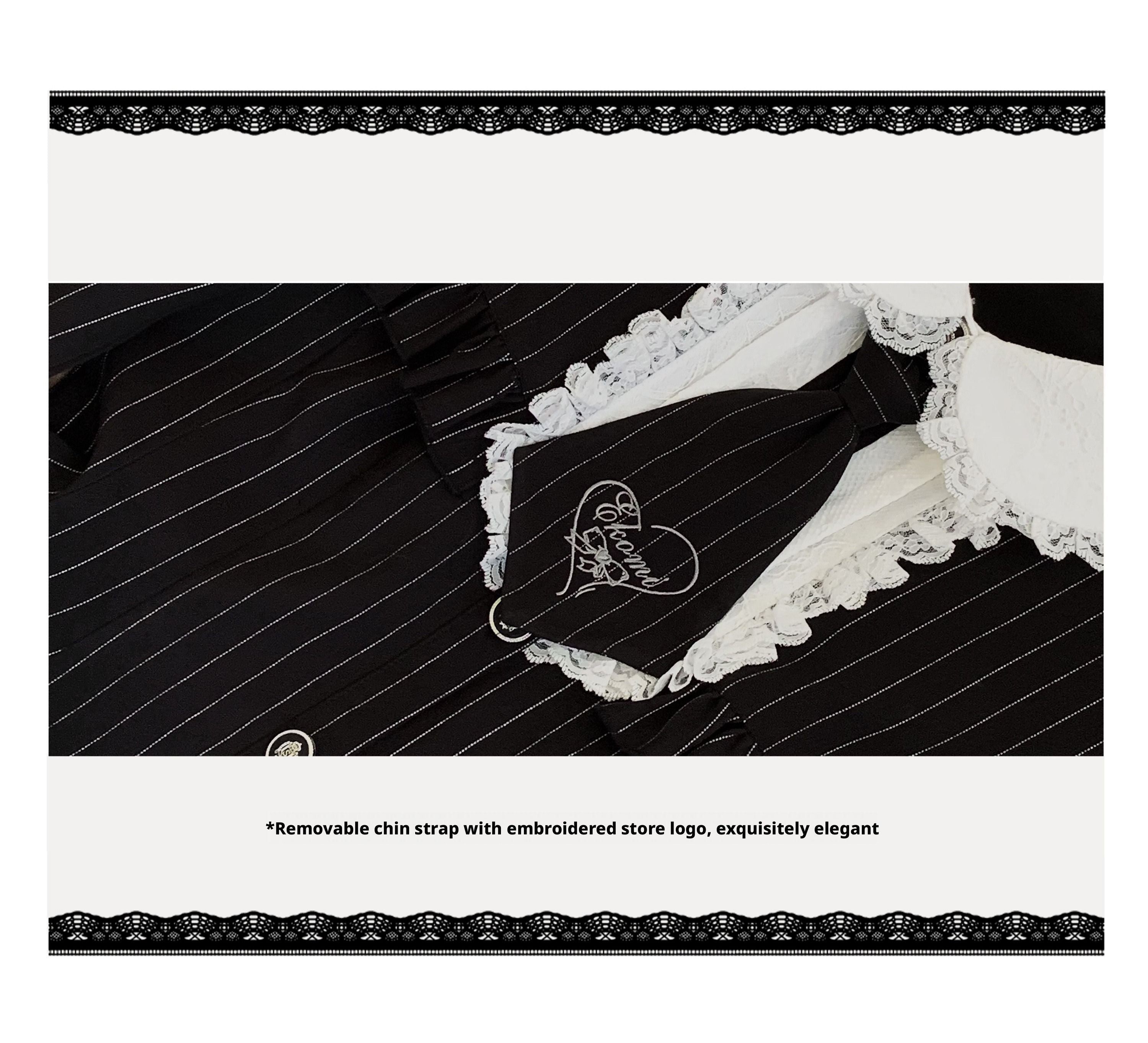 [Limited Edition: June 17] Night View Forest Striped Princess Jirai Kei Set