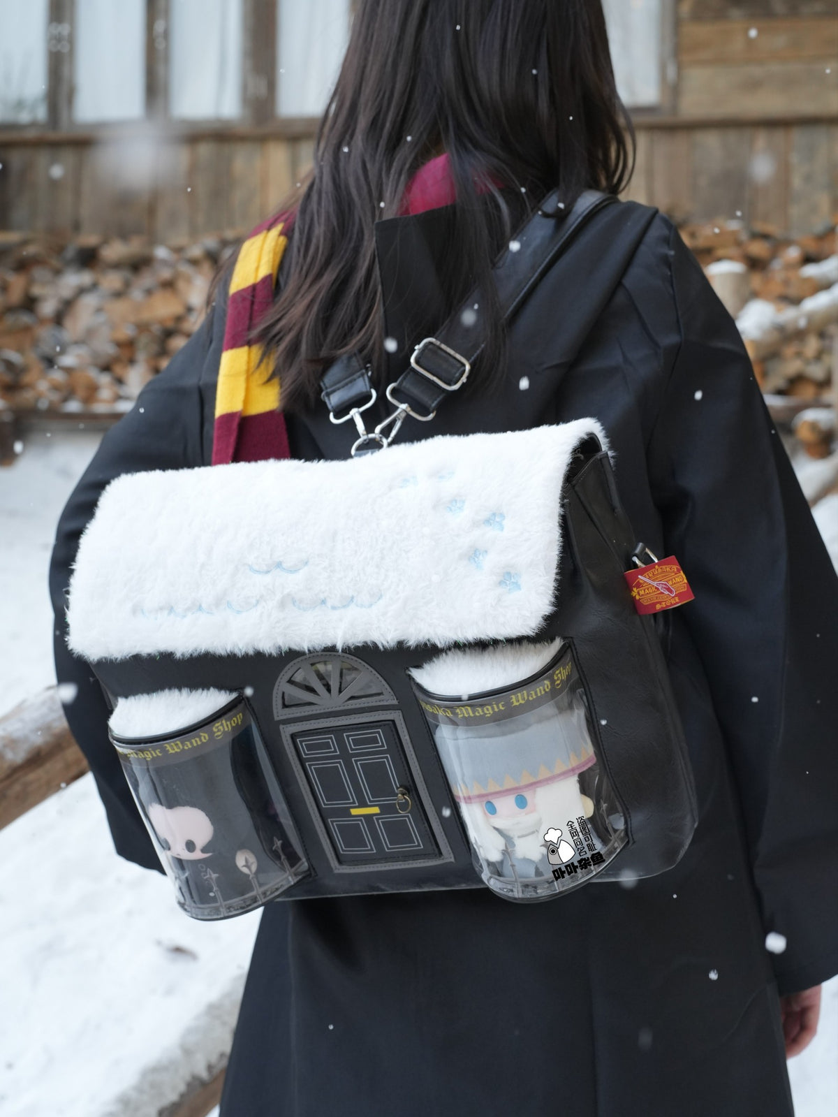 Magic Wand Shop Snow House Doll Itabag Backpack