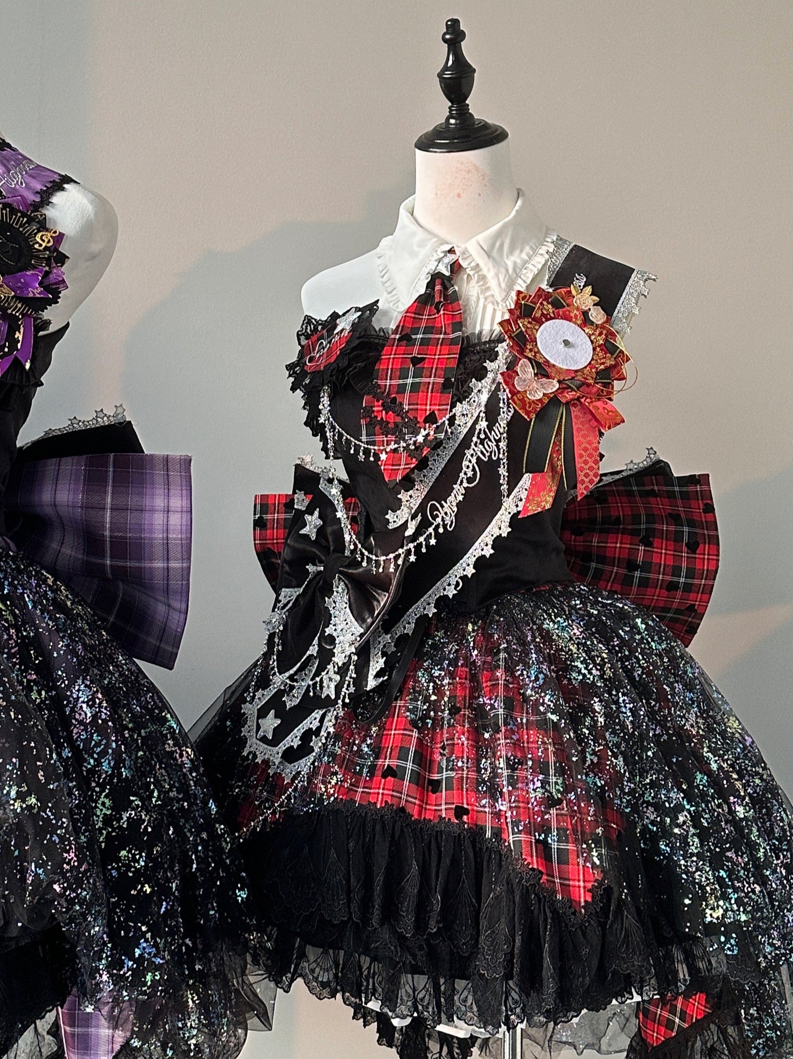 Shining Star Lolita Girl Group Idol Costume Outfit Set