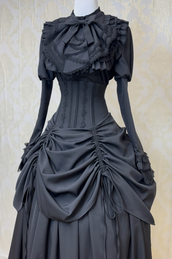 Phoenix Gothic Lolita Blouse & SK Dress Set