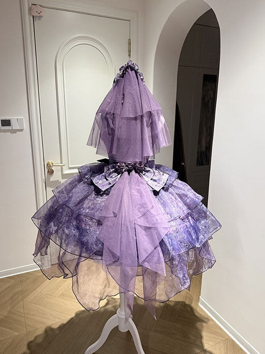 Wisteria Butterfly Lolita JSK Dress