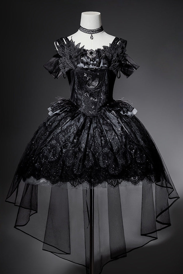 Prayer of the Black Swan Lolita Gothic Set