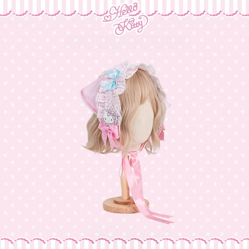 Hello Kitty Bow Theme Collaboration Series Lolita Accessories