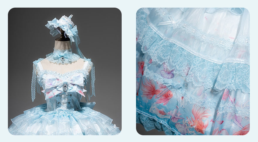 Summer Love Song Lolita JSK Dress
