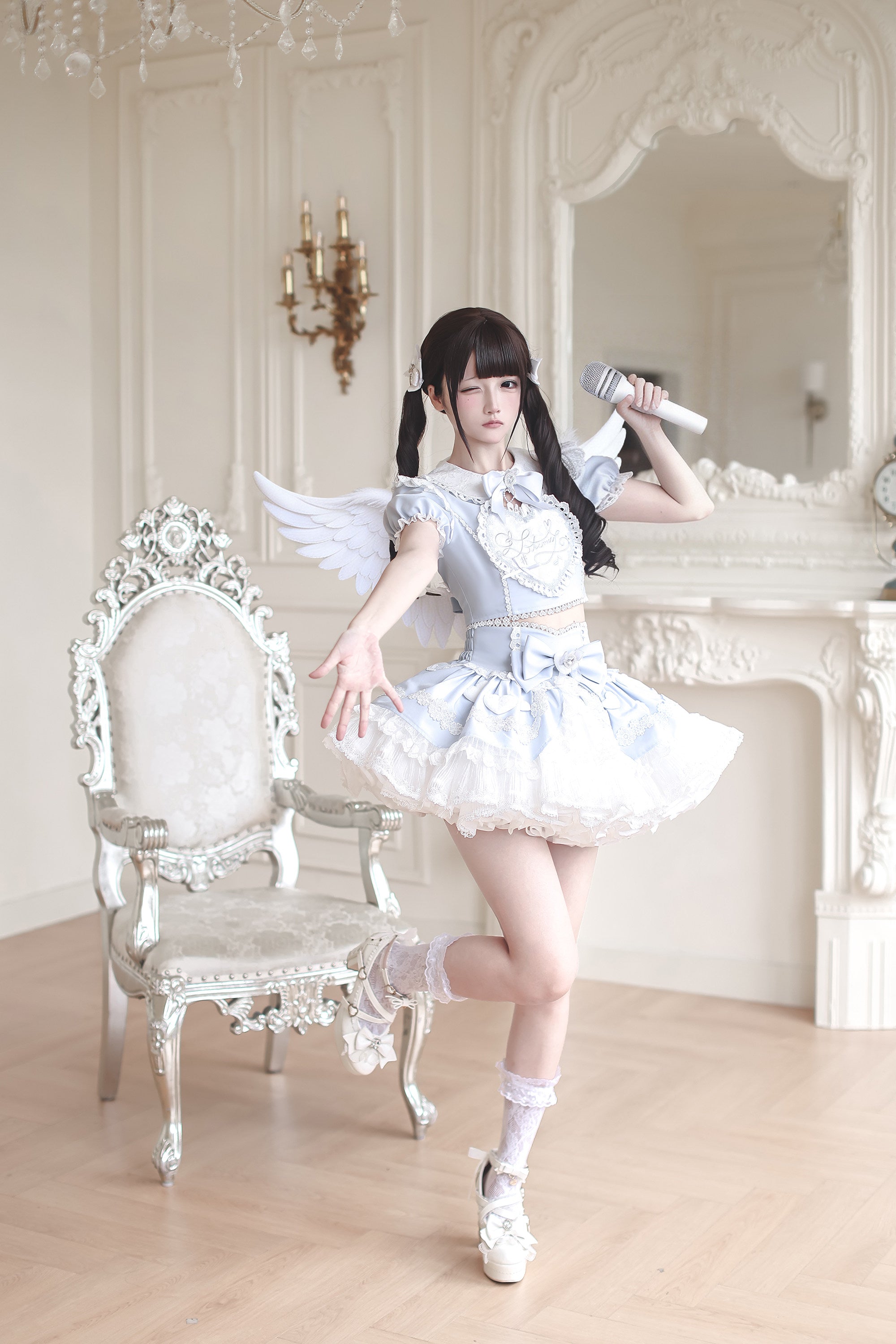 [Limited Edition: June 17] Ryousangata  Love Confession Idol Costume Kawaii Dress