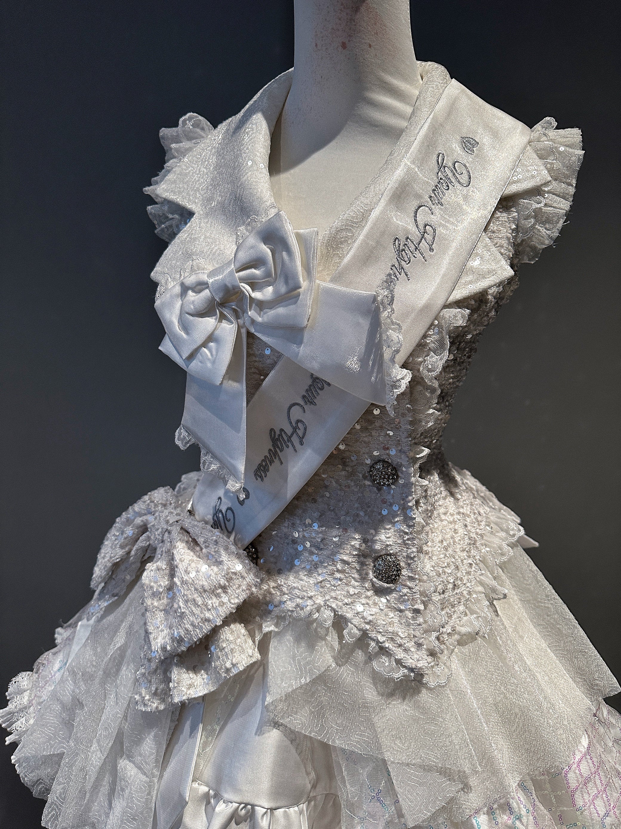 First Snow Lolita Girl Group Idol Costume Outfit Set