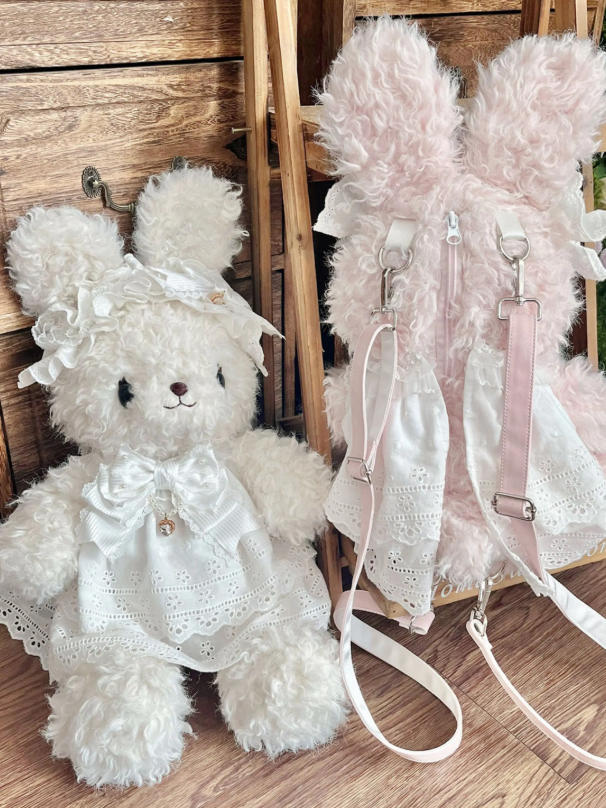 Fluffy Bunny Lolita Doll Bag