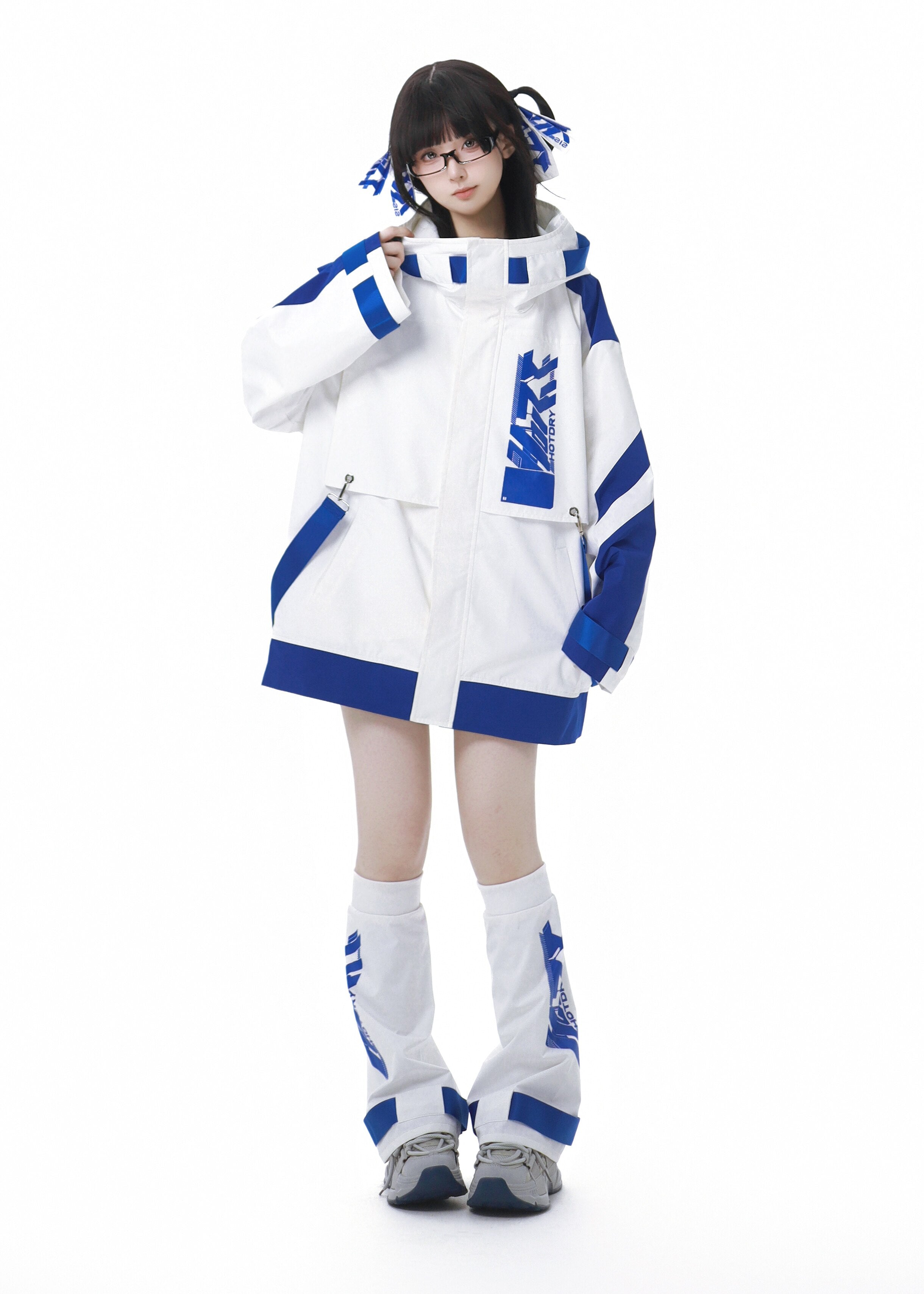 Stardust Code Techwear Short-Sleeve Jacket and Shorts Set