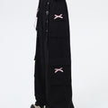Y2K Trendy Sweet Goth Baggy Cargo Pants LE1023