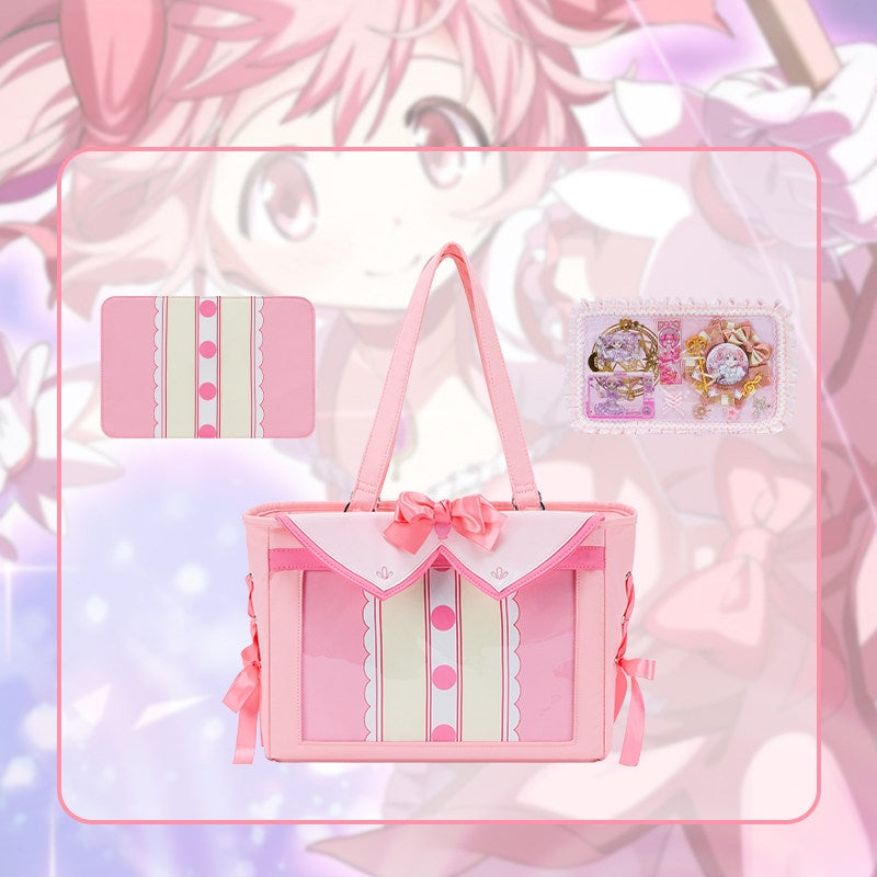 Puella Magi Madoka Magica Kaname Madoka & Homura Akemi Crossbody Ita Bag