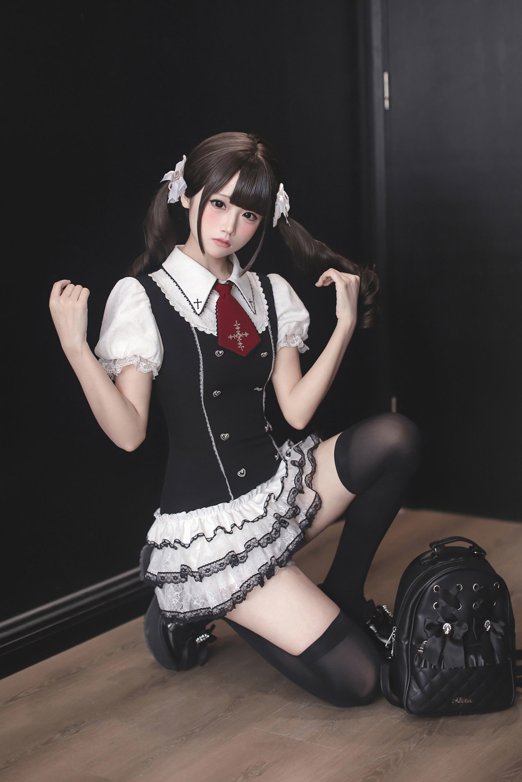[Limited Edition: June 17] Starry Night Academy Jirai Kei  Preppy Set