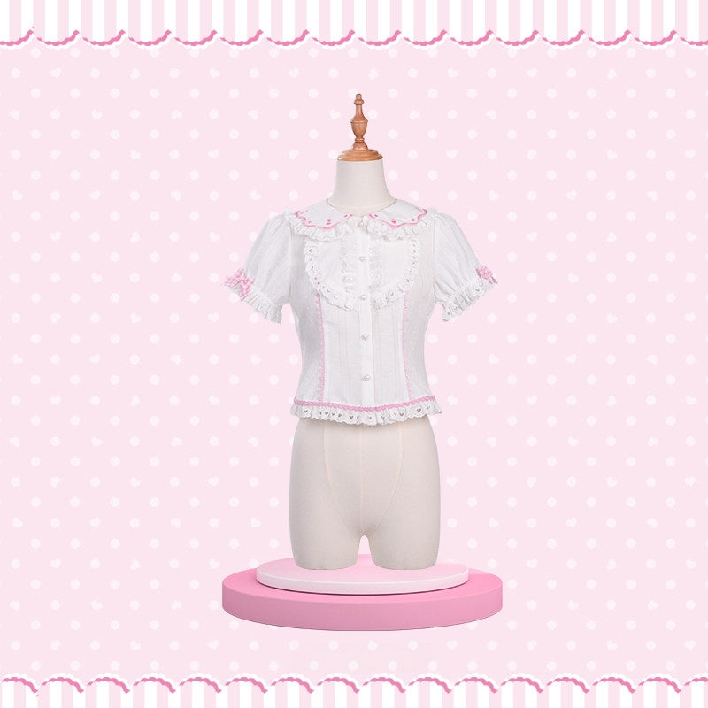 Hello Kitty Bow Theme Collaboration Series Lolita JSK & OP Set