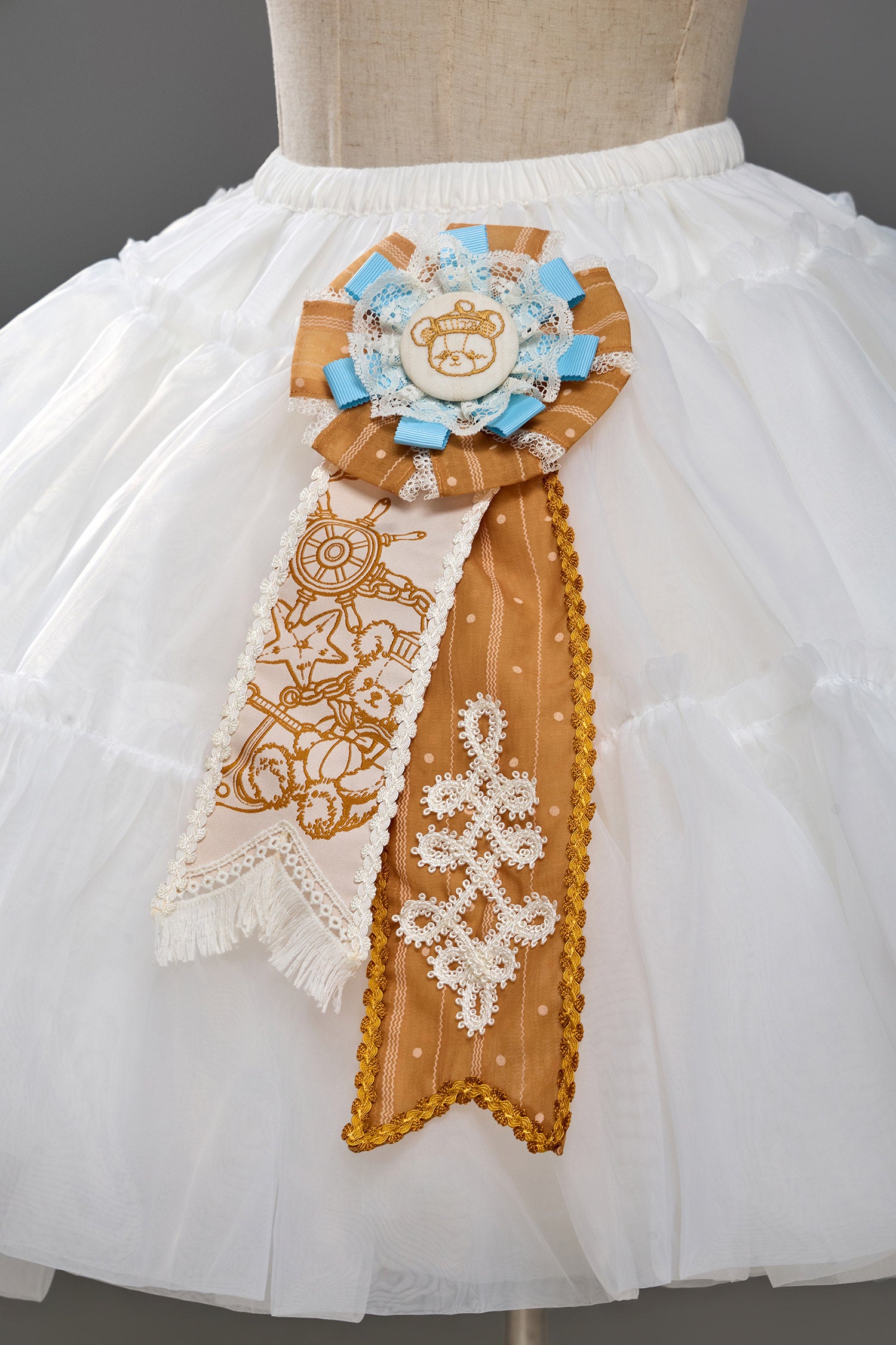 Antique Sailor Bear Lolita Accessories Set