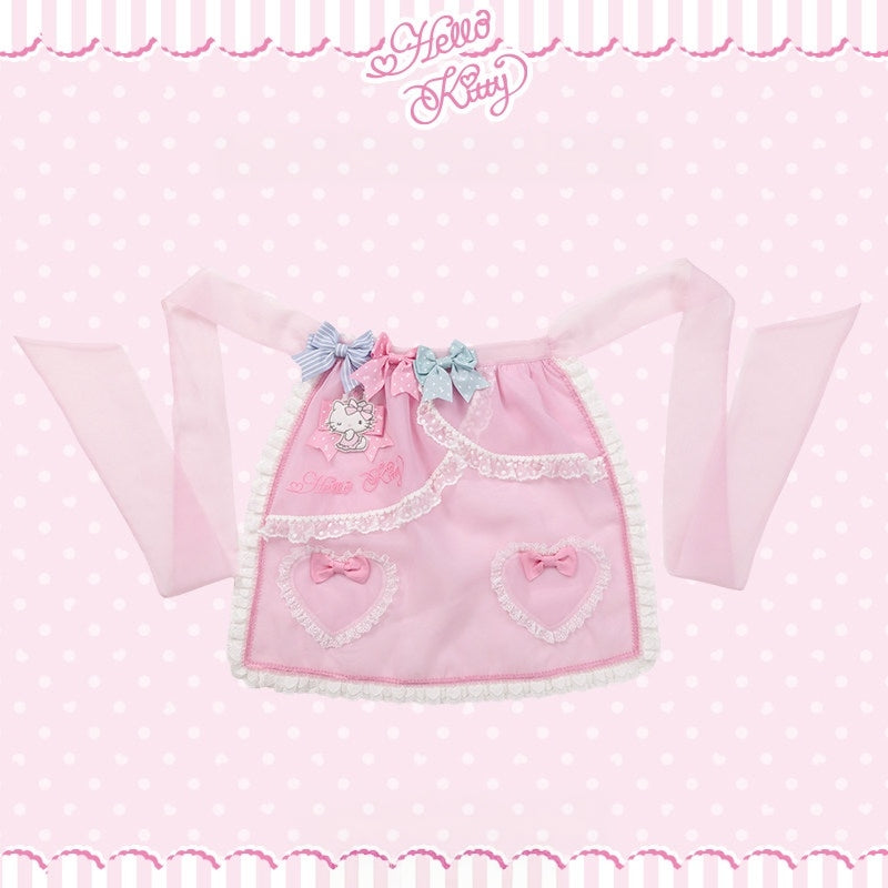 Hello Kitty Bow Theme Collaboration Series Lolita JSK & OP Set