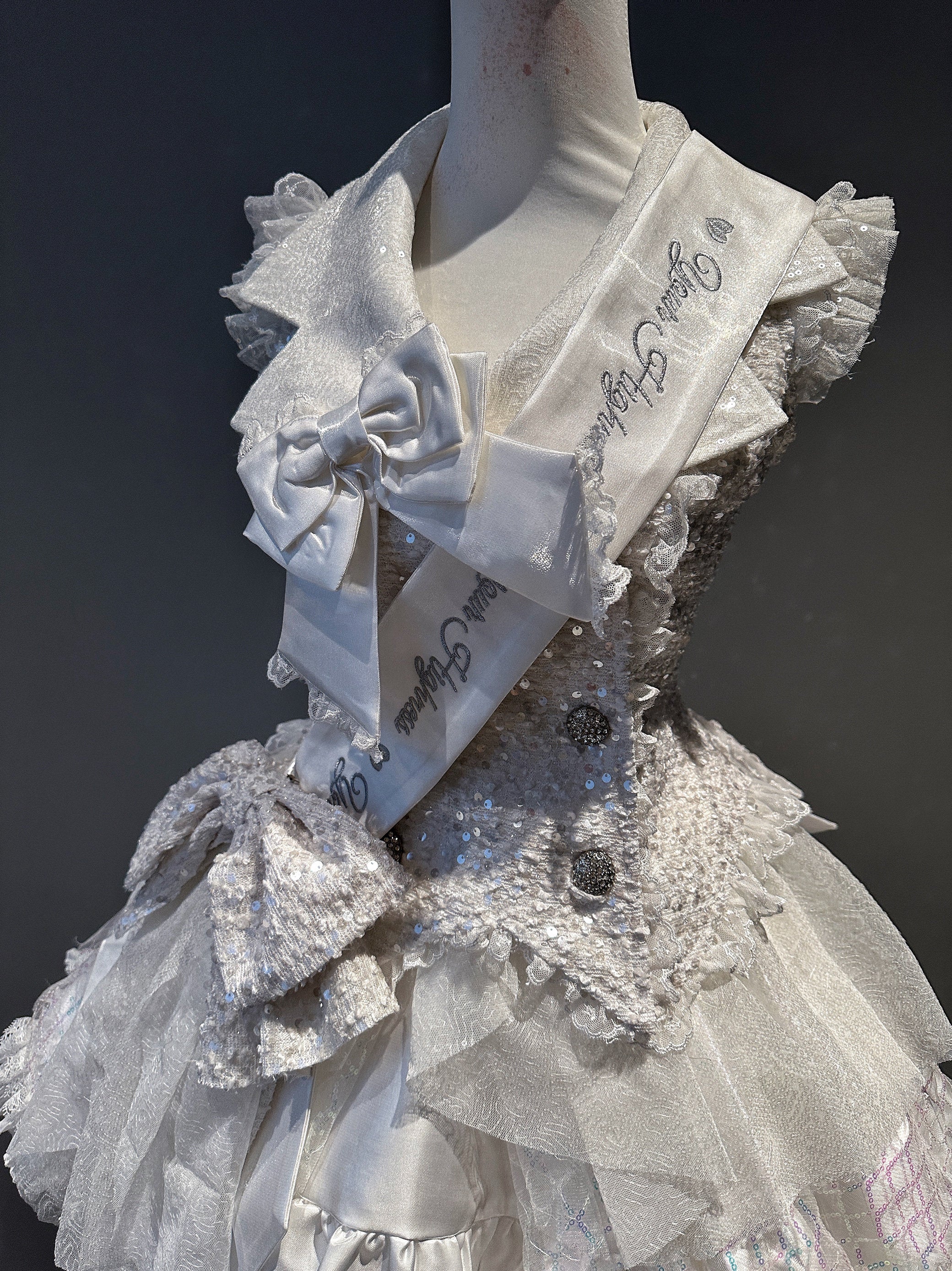 First Snow Lolita Girl Group Idol Costume Outfit Set