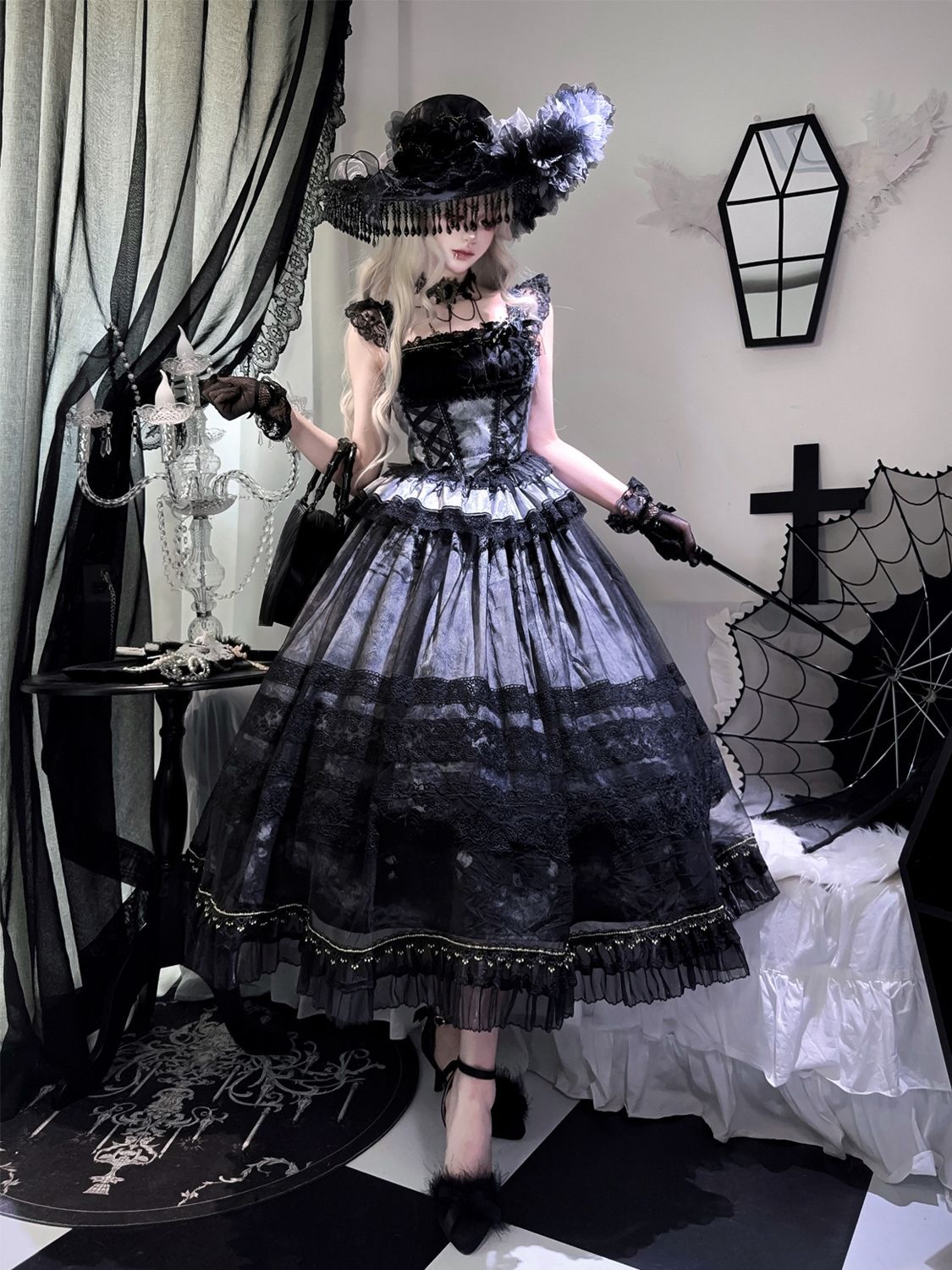 Lolita Gothic Dress Set LG1019