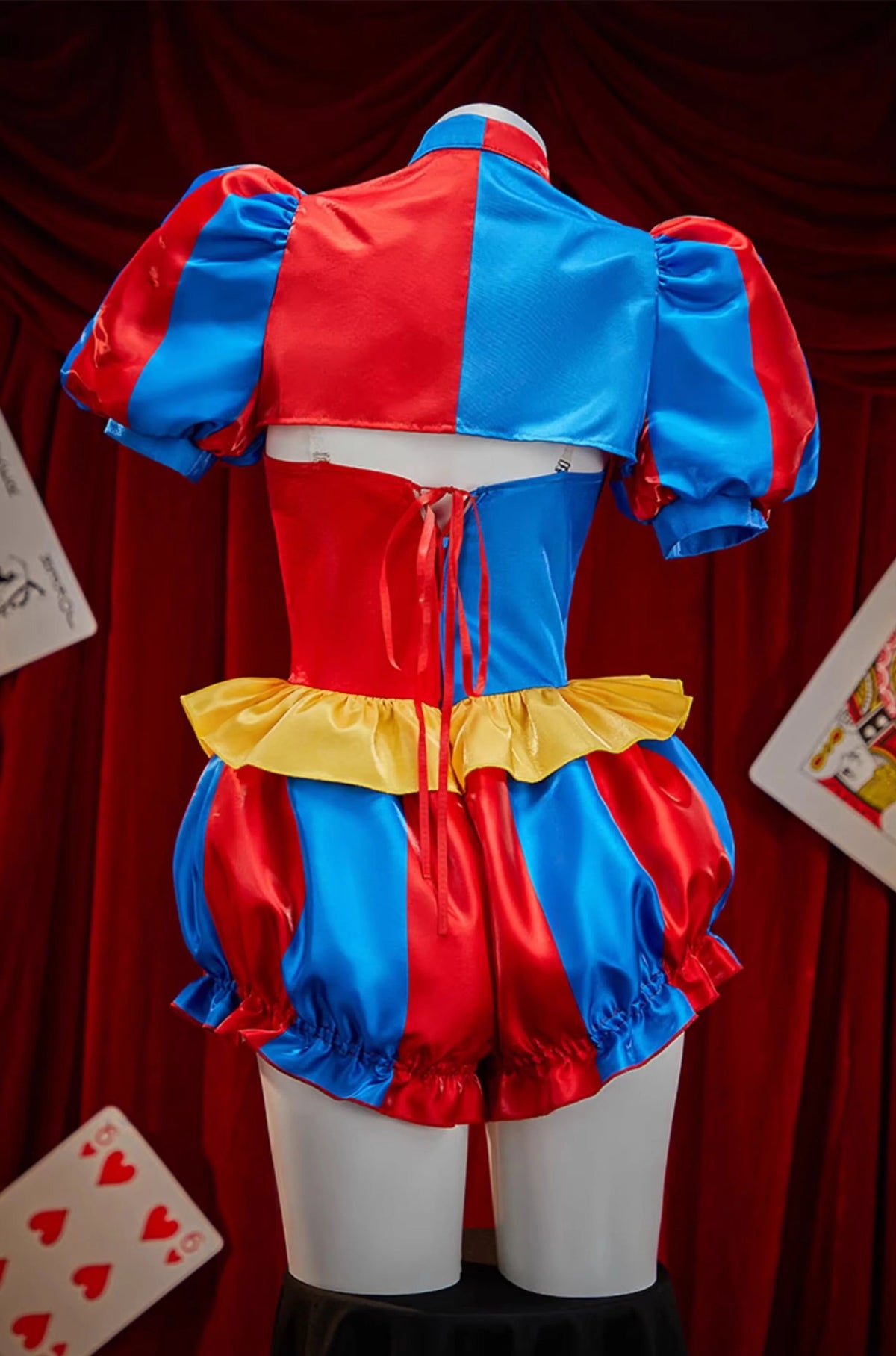 Amazing Digital Circus Pomni Fanart Halloween Clown Cosplay Costume