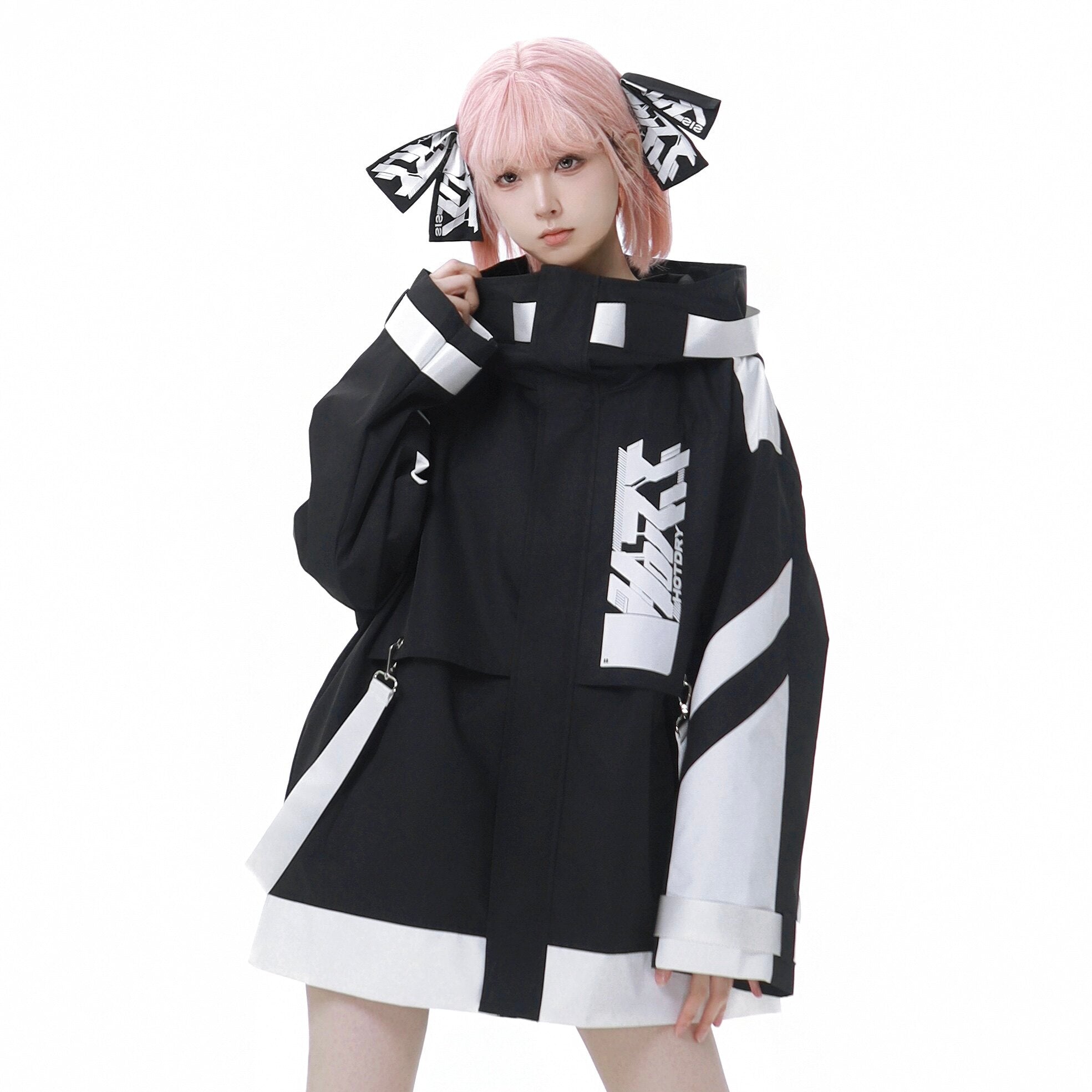 Stardust Code Techwear Short-Sleeve Jacket and Shorts Set