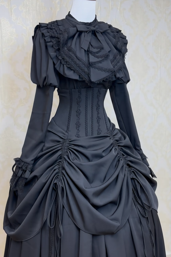 Phoenix Gothic Lolita Blouse & SK Dress Set