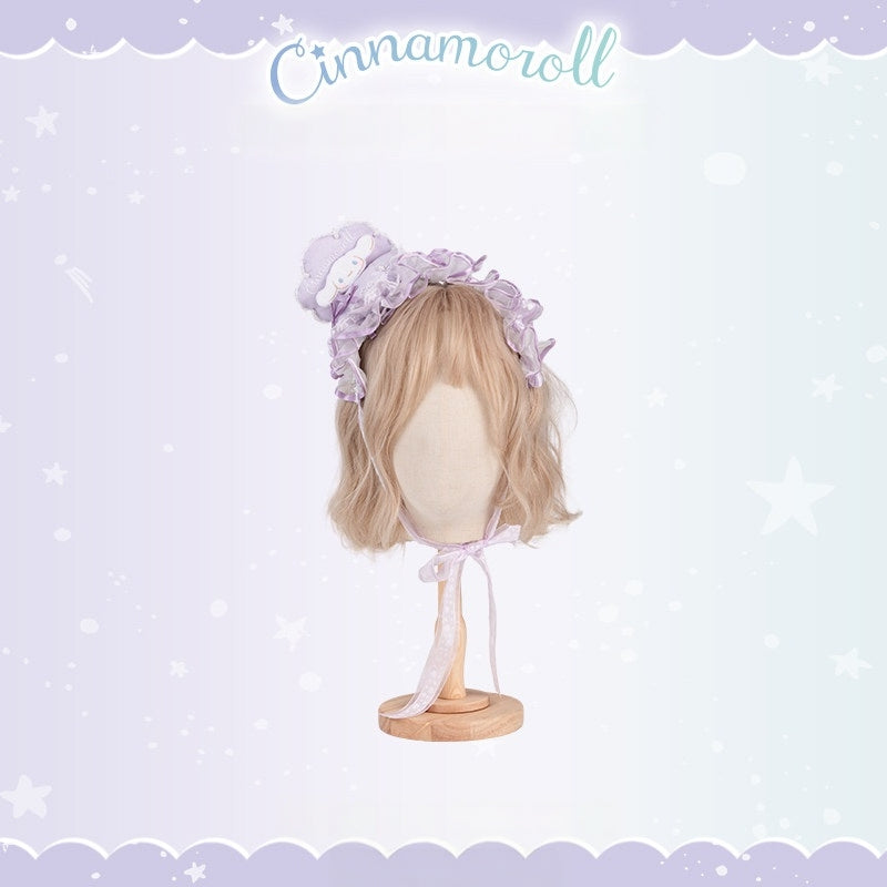 Cinnamoroll Ocean Theme Collaboration Series Lolita Purple JSK & OP Set