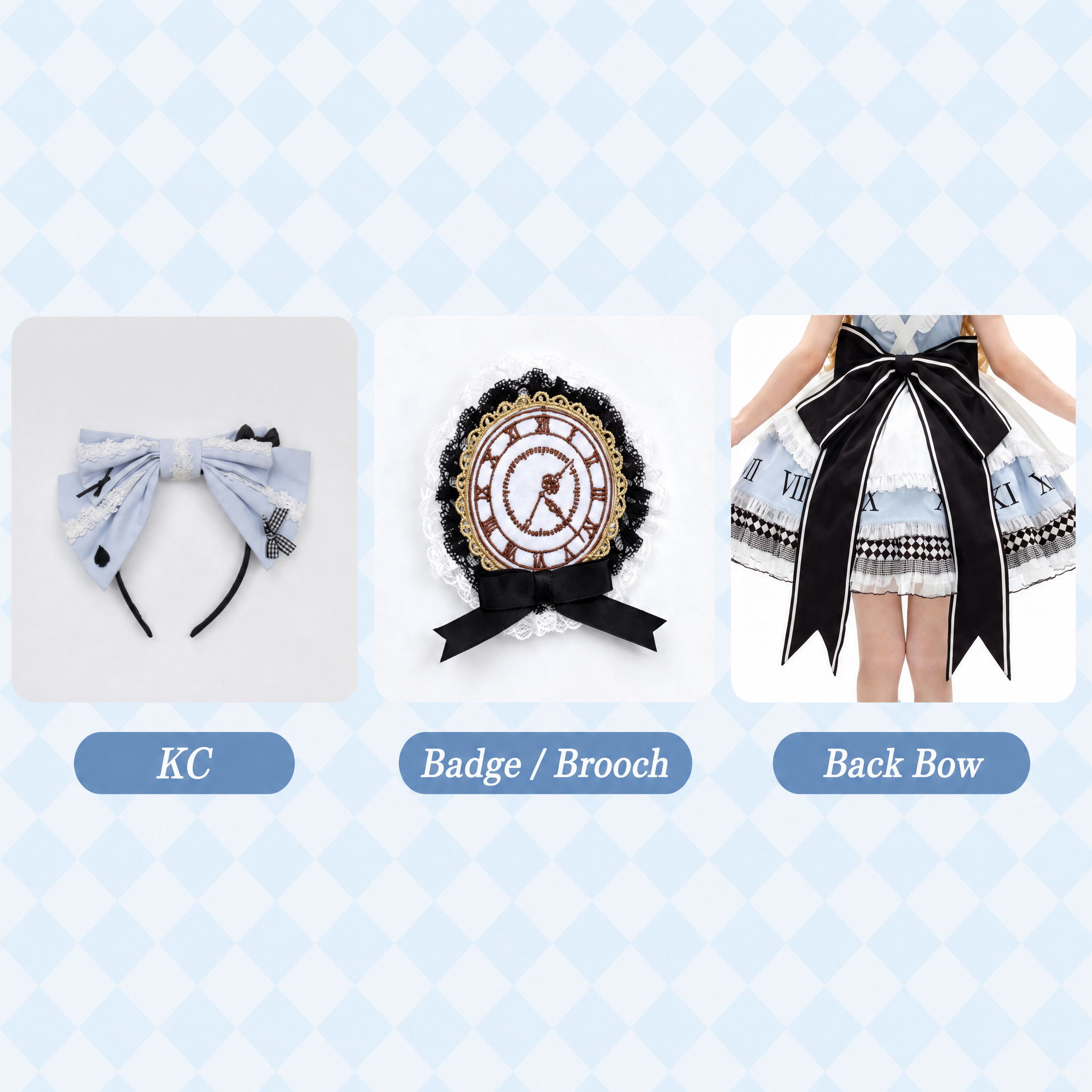 Alice Fantasy Moment Lolita OP Dress Set