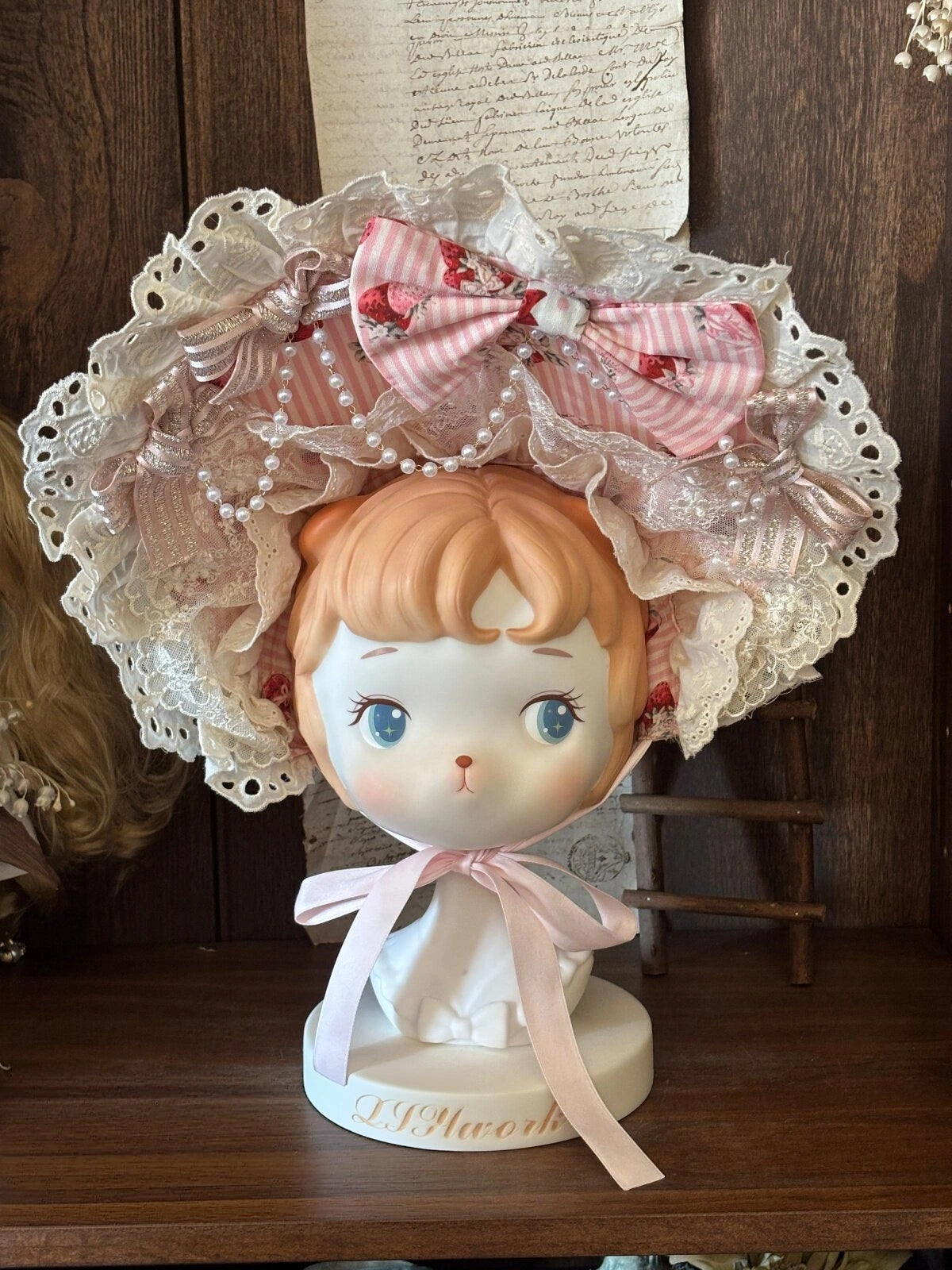 Strawberry Concerto Original Sweet Elegant Bud Shape Lolita JSK Dress
