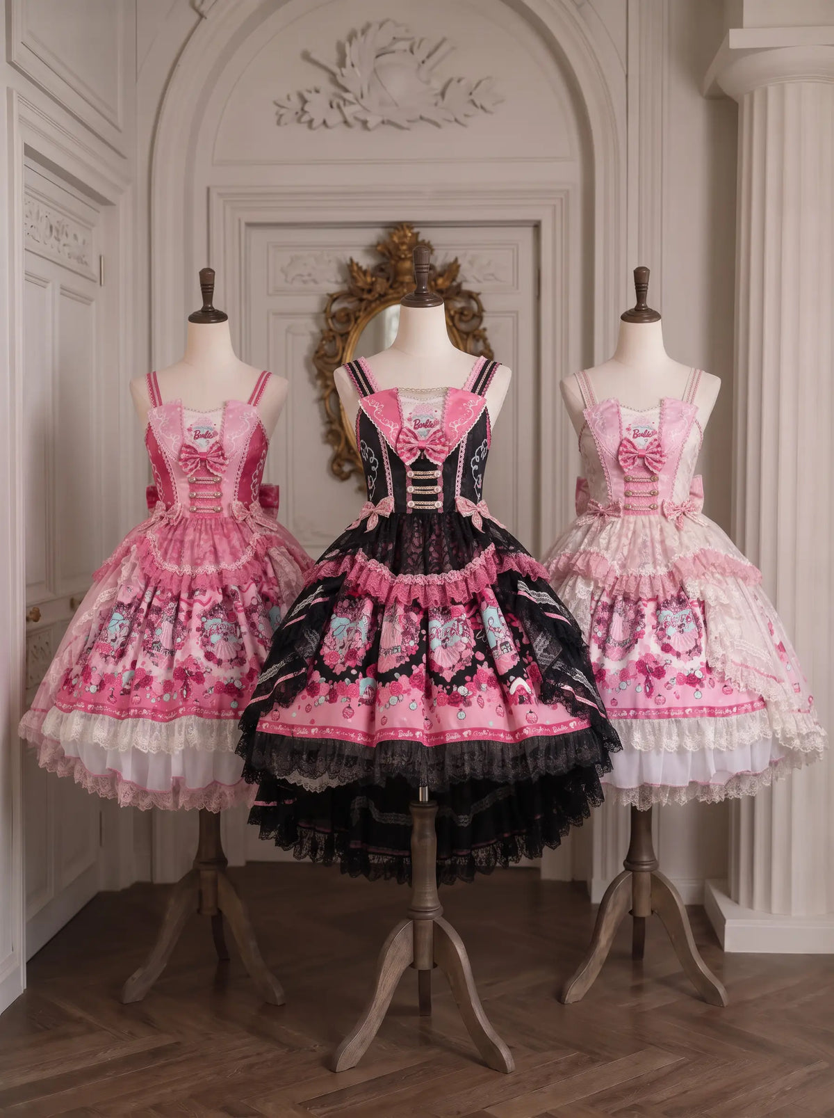 Nutcracker x Barbie Collab Original Lolita Elegant Overlay Tulle JSK Dress