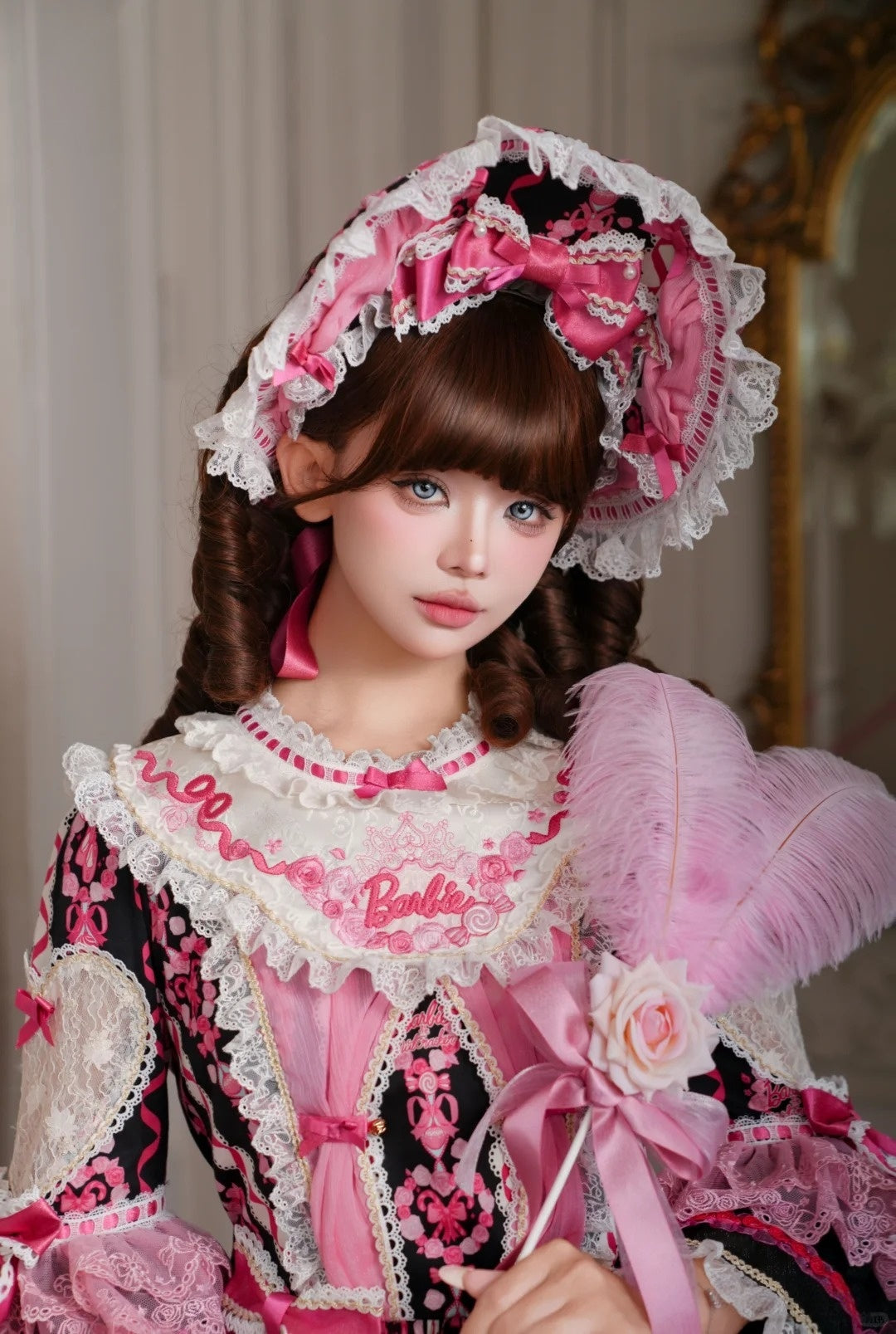 Nutcracker x Barbie Collab Original Lolita Elegant Printed OP Dress