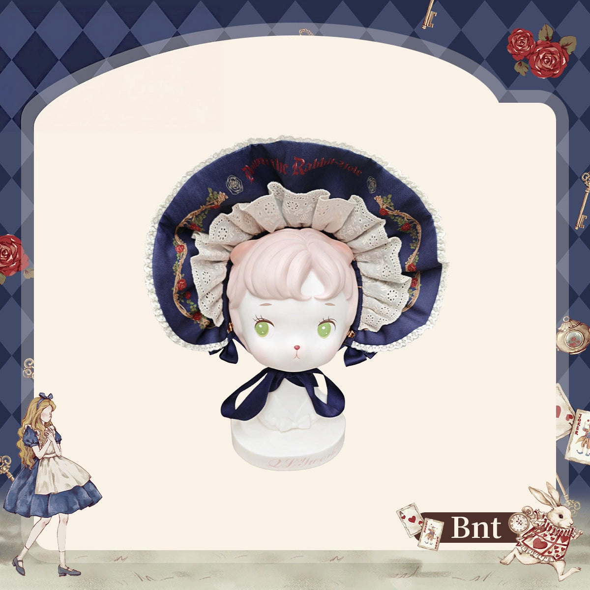 Falling into the Rabbit Hole Lolita Original Fairy Tale Printed OP & JSK Dress