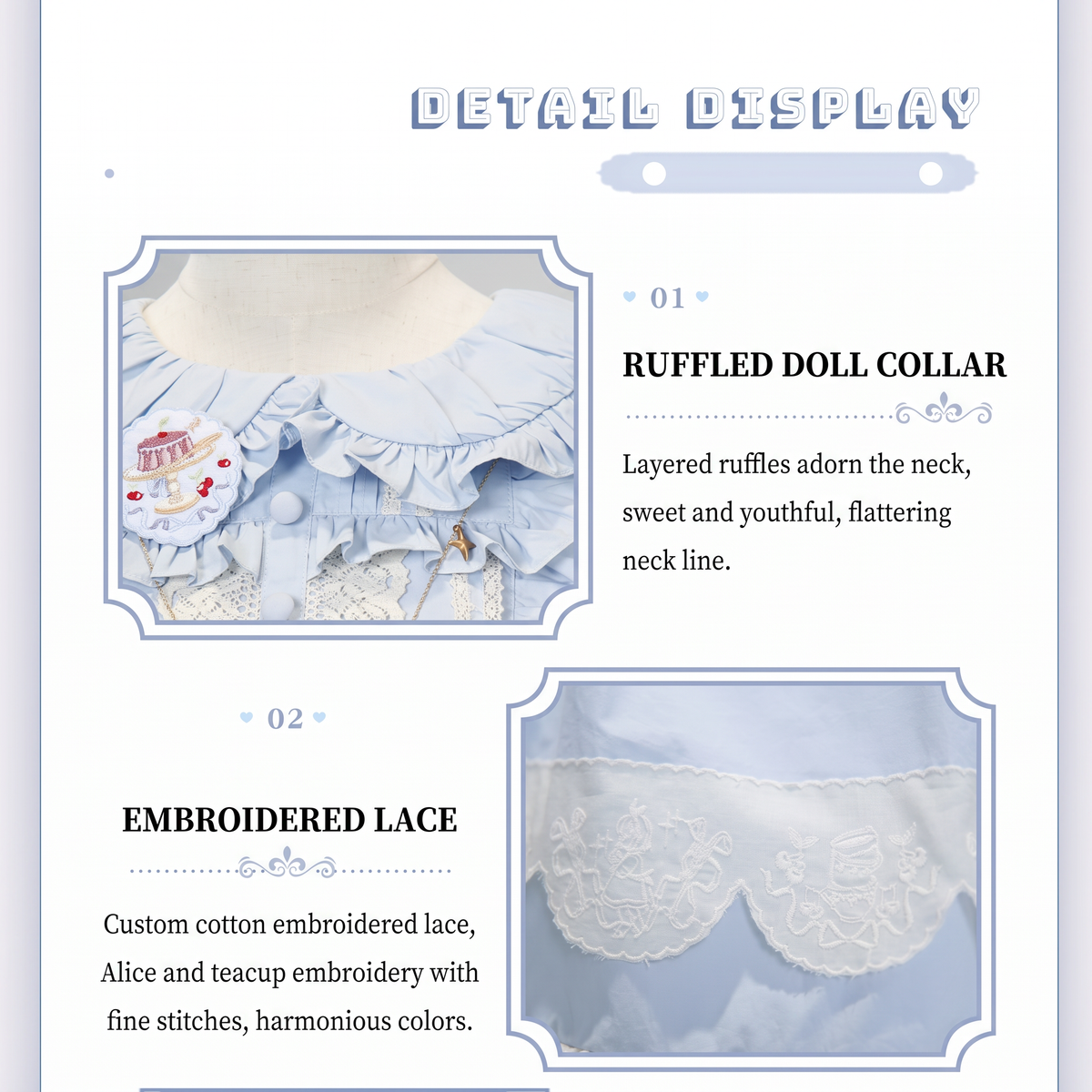 Finding Alice Lolita Original Cute Doll Style OP Dress