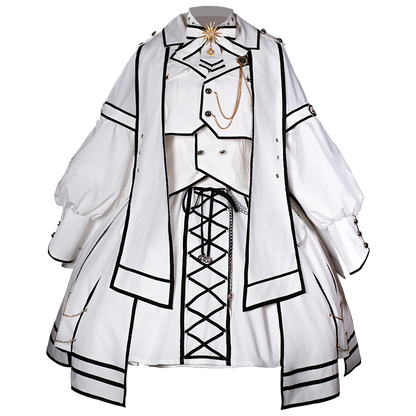 Lolita Cavalier Aesthetic Outfit Set LO1007
