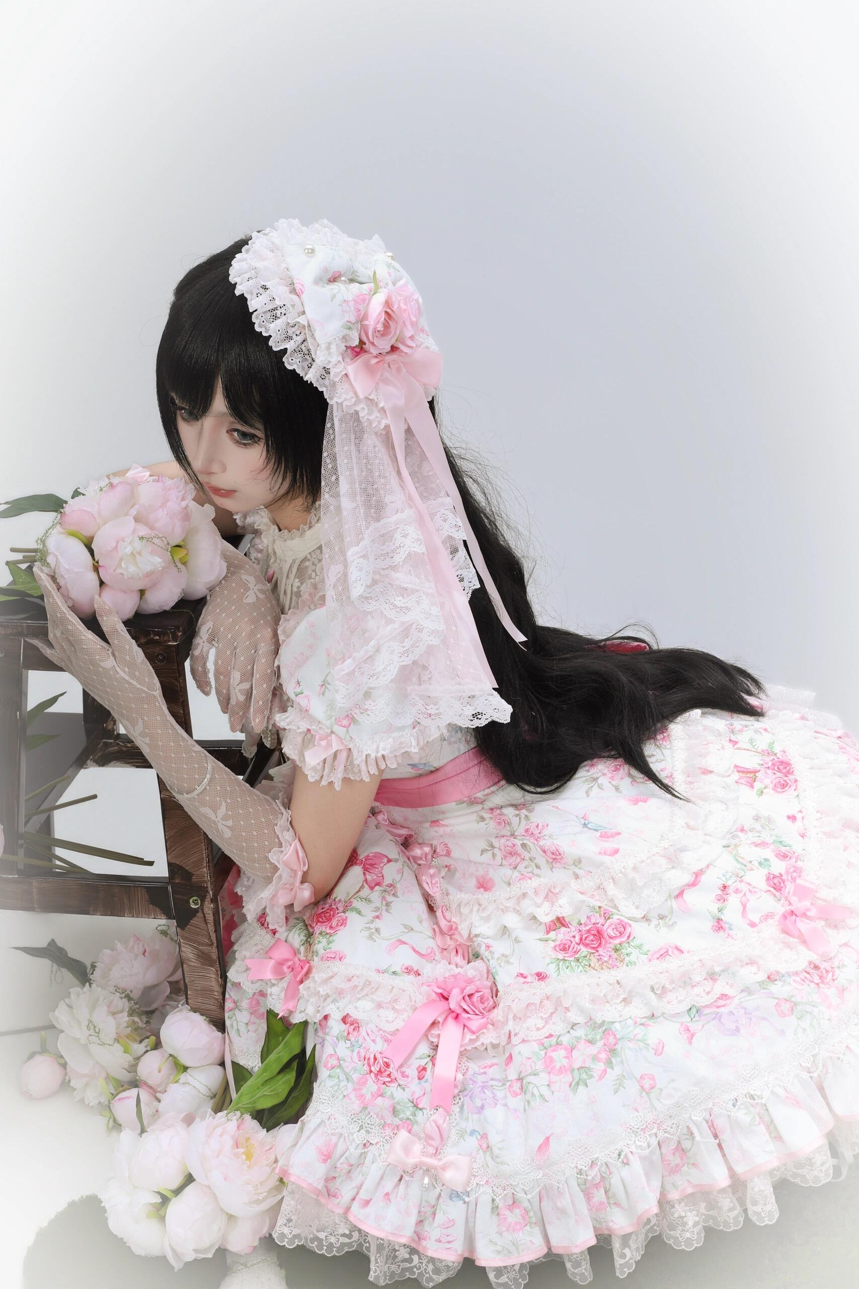 Flower Wall Eternal Vow Classic Sweet Lolita Dress