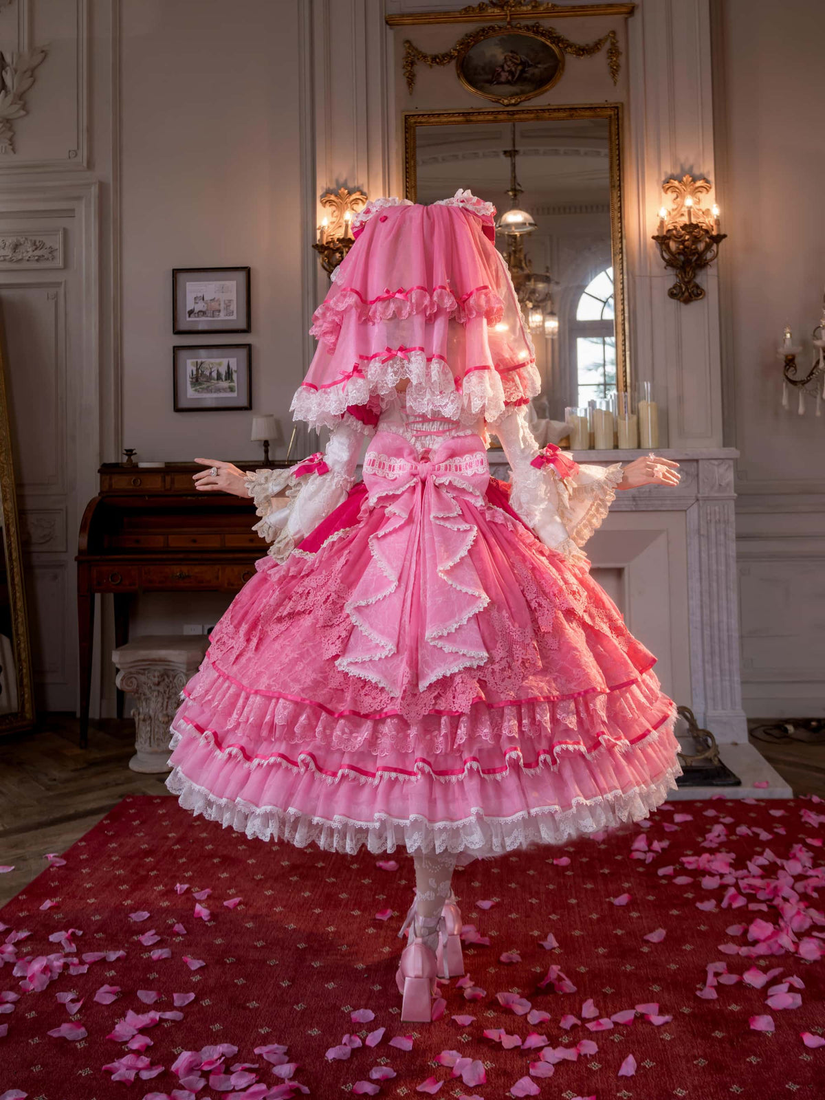 Jennifer x Barbie Collab Original Lolita Bridal OP Dress
