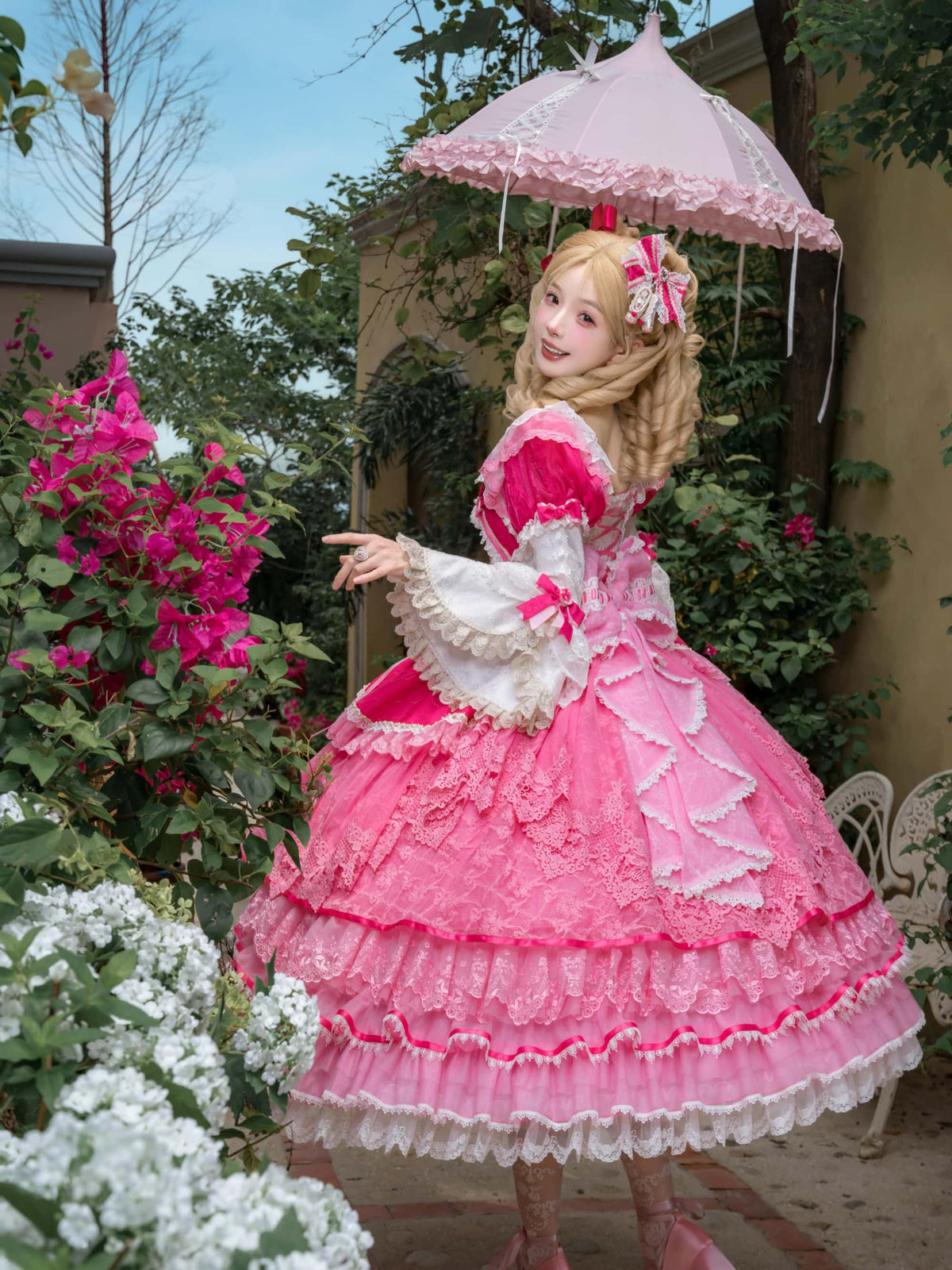Jennifer x Barbie Collab Original Lolita Bridal OP Dress