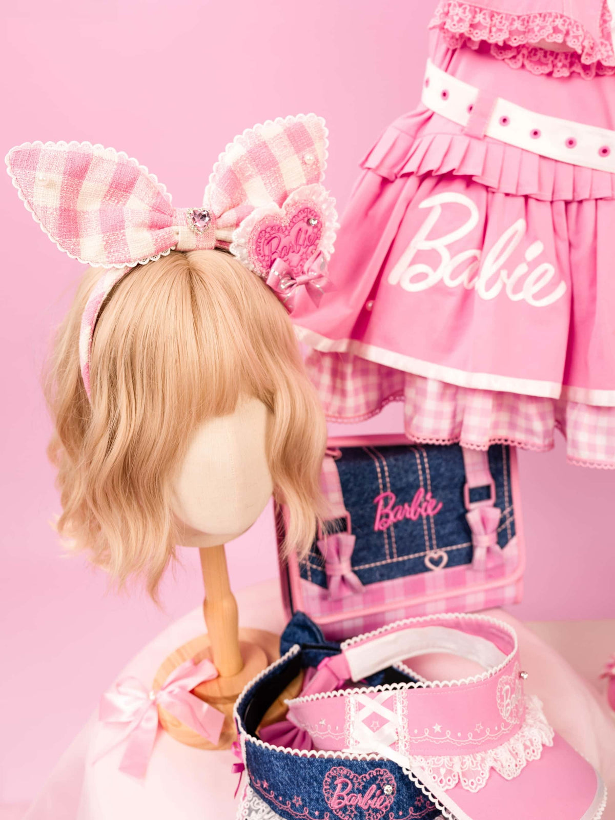 Dreamy Daydream x Barbie Collab Lolita Embroidered Camisole Set