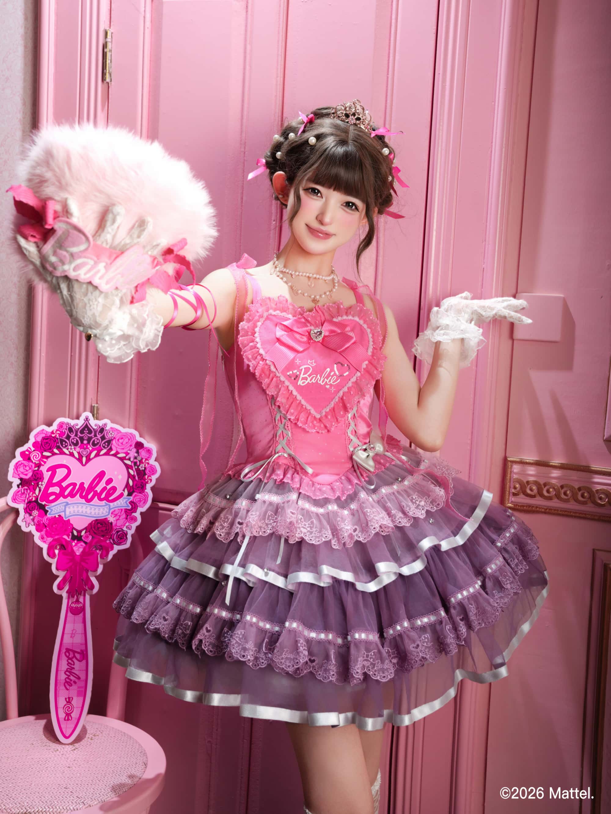 Princess Academy x Barbie Collab Original Sweet Lolita JSK Dress