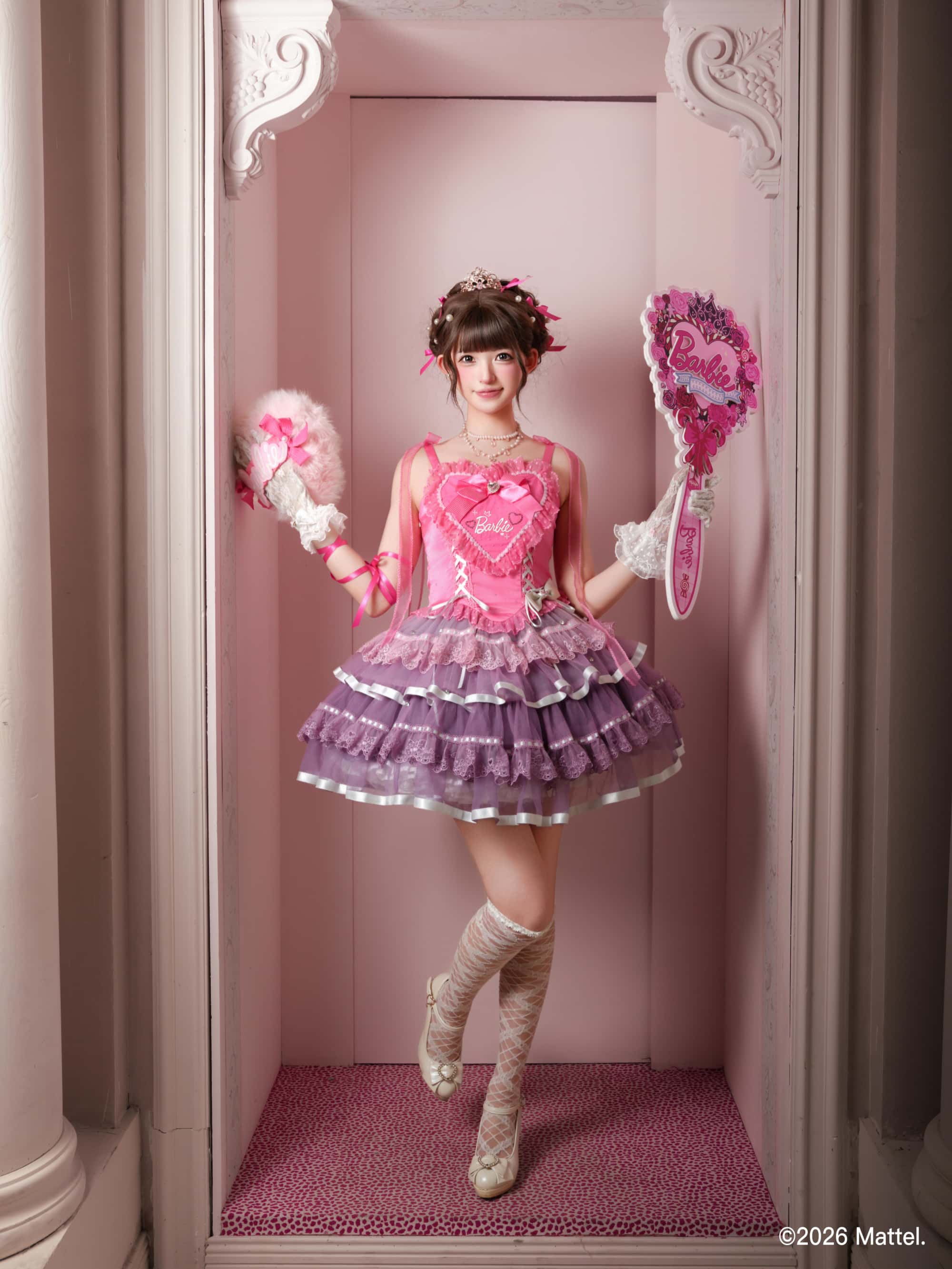 Princess Academy x Barbie Collab Original Sweet Lolita JSK Dress