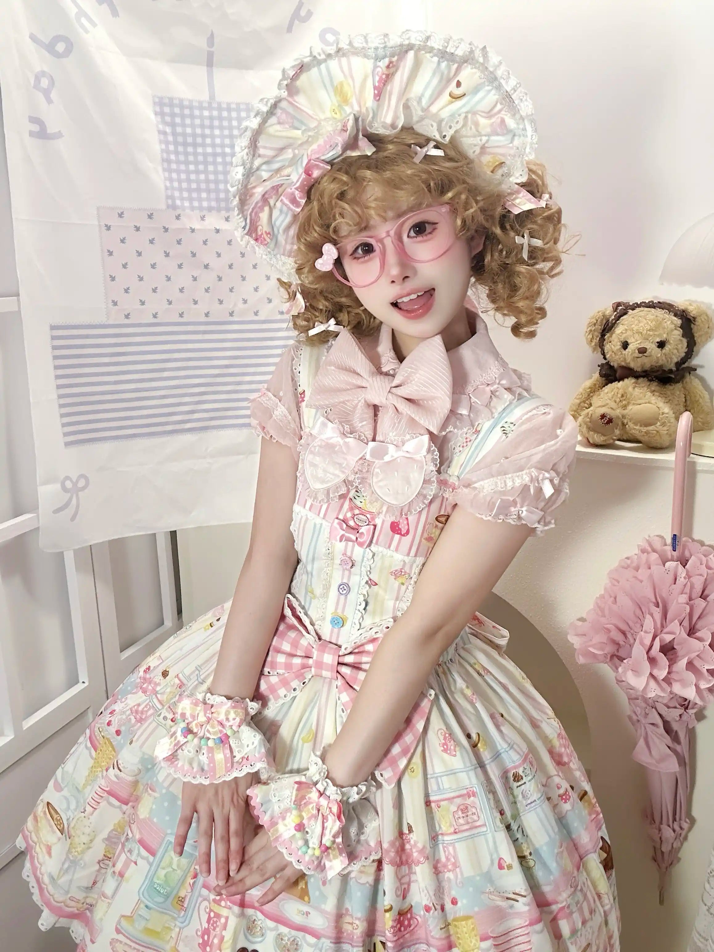 Summer Ice Cream Story Original Lolita Dress and Accessories