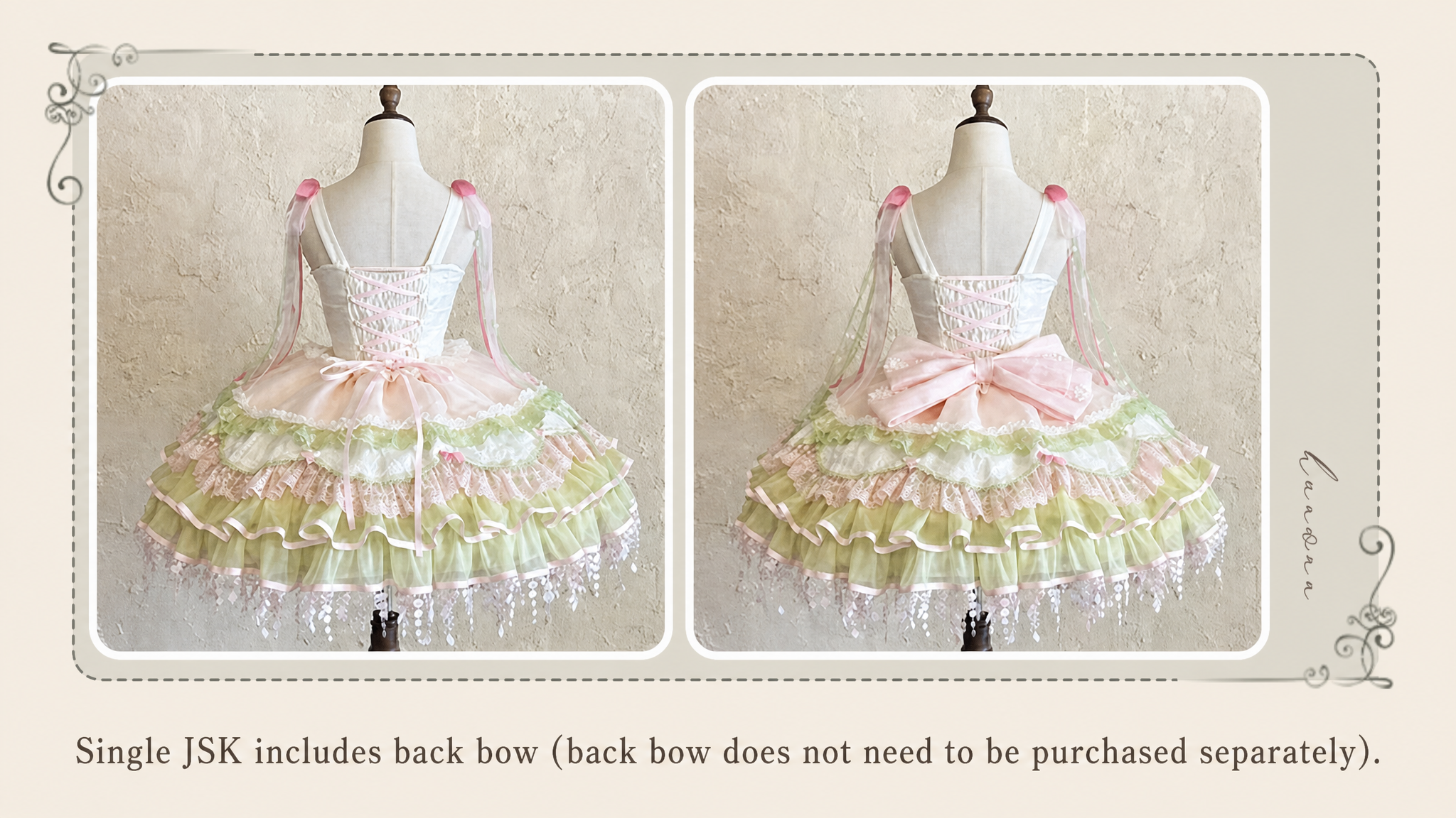 Blossom Summer Sweet Ballet Lolita Floral JSK Set
